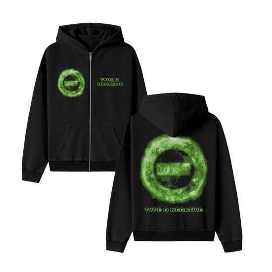 Clothing Type O Negative Zip Up Hoodie COTTON ON Men's Box Fit Zip