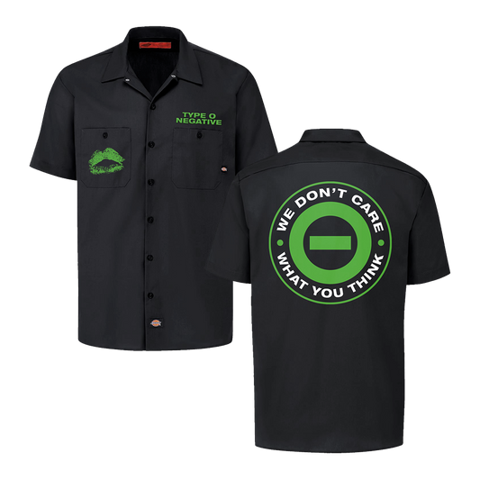 We Don't Care Work Shirt