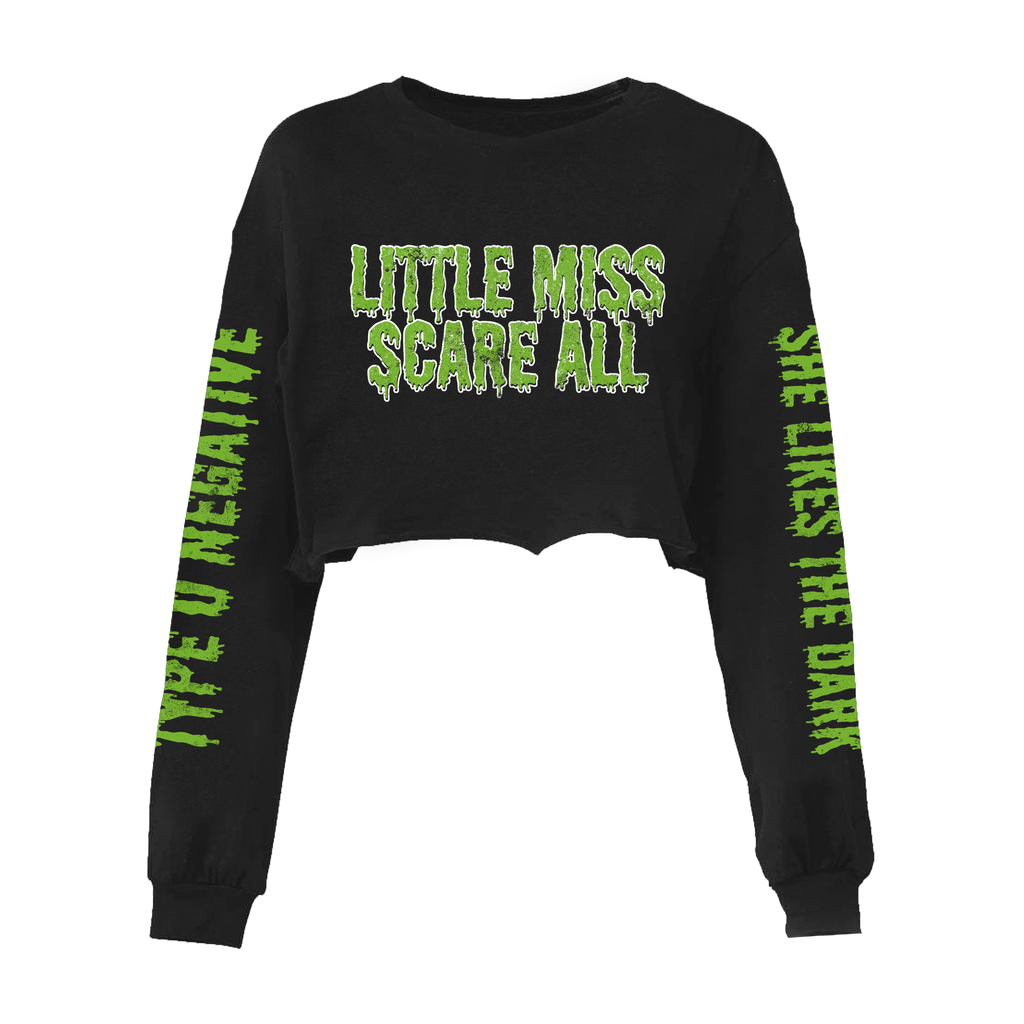 Little Miss Scare All Cropped Long Sleeve
