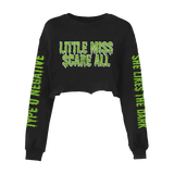 Little Miss Scare All Cropped Long Sleeve