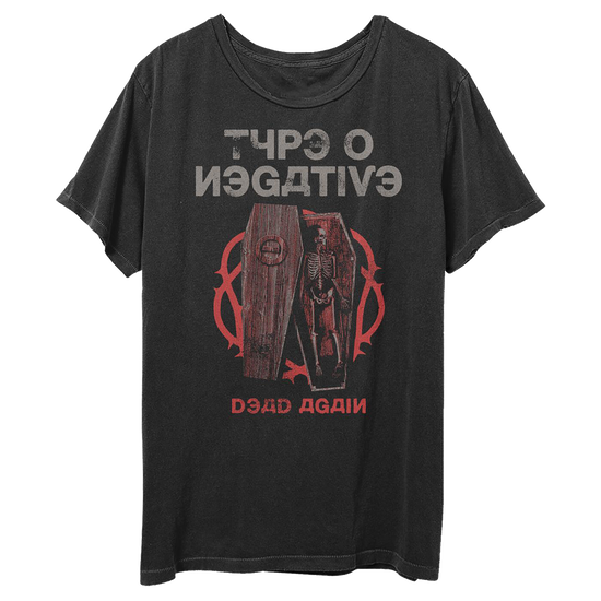 Messy a cup of Well educated Dead Again T-Shirt | Type O Negative Official Store